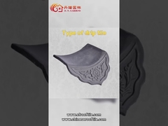 Giappone Piastrelle di tetto in argilla non vetrata Tempio buddista Piastrelle di argilla antica