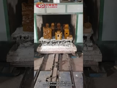 Piastrelle di tetto in ceramica vetrata di superficie luminosa e liscia per la casa tradizionale cinese