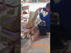 Gazebo Figurine di ceramica asiatica Tempio del drago Ornamenti del tetto della cresta