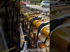 Piastrelle di tetto vetrate cinesi per templi