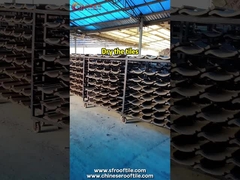 Piastrelle da tetto in ardesia grigia in stile giapponese