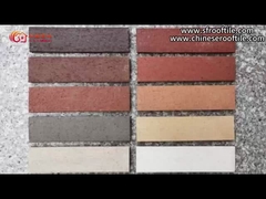 Produzione di mattonelle sottili in laterizio