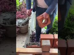 Installazione in mattoni cavi ceramici per pareti