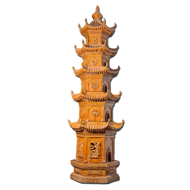 Personalizzi la pagoda di scultura enorme della decorazione cinese del tetto di colore di dimensione