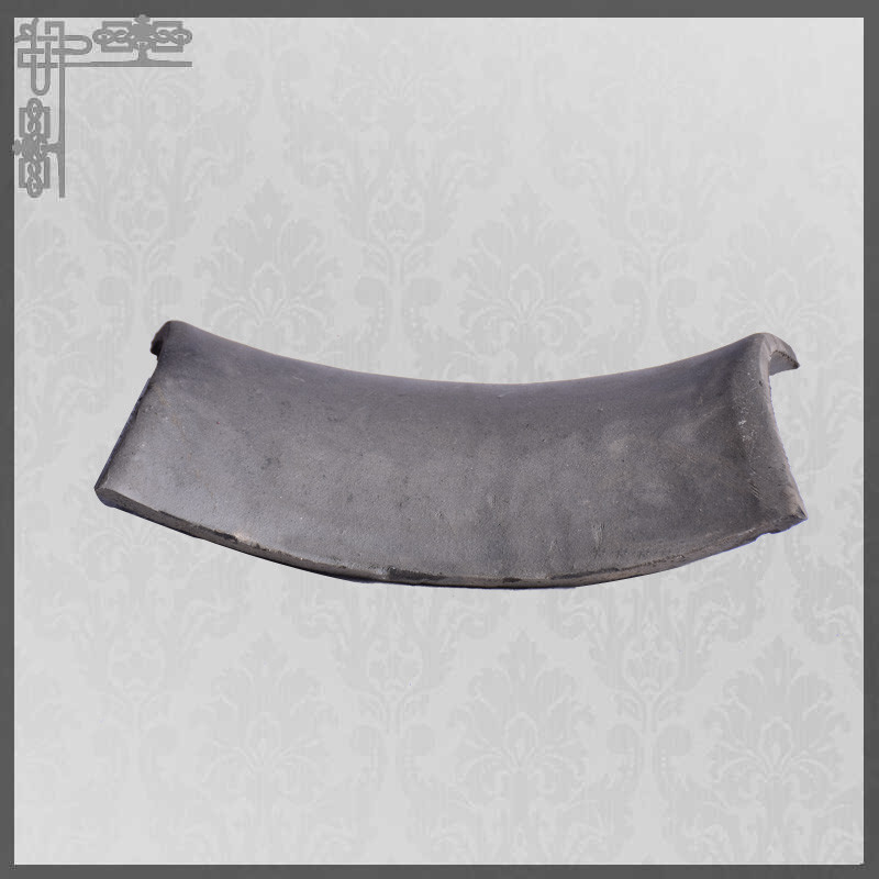 Tipo antico 180*160mm di Clay Roof Tiles Bent Flat del bello tempio di configurazione