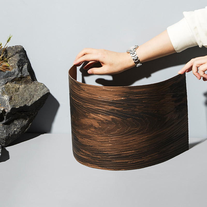 Fuori di ceramico imiti il legno che la parete flessibile di superficie piastrella il materiale decorativo di costruzione