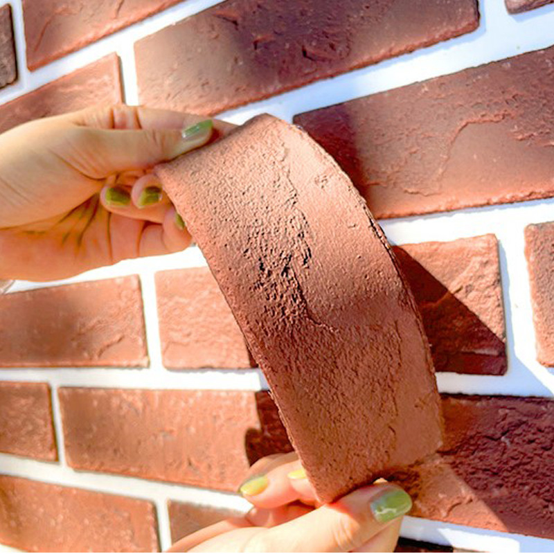 Mattone flessibile materiale leggero delle piastrelle di ceramica di MCM per la pavimentazione esteriore della parete interna