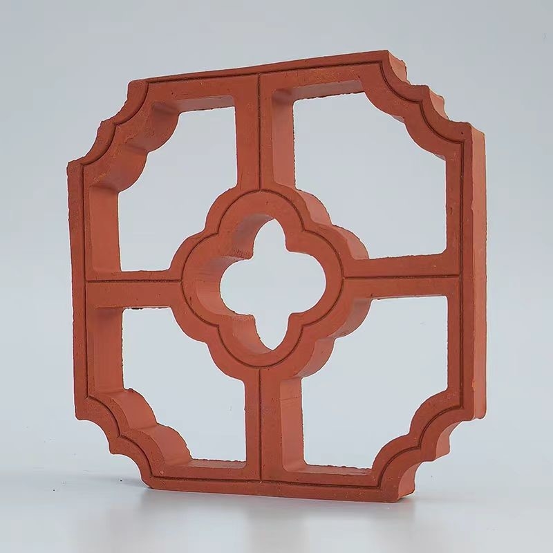 Breeze geometriche Terracotta Parete mattoni di blocco Decorazione di pannelli esterni Parete Edificio Rivestimento di facciata
