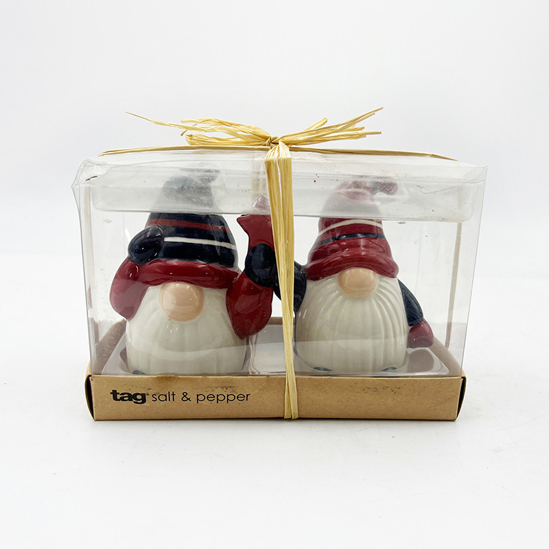 Natale Ceramica Cucina e Tavola Natale Regali Pimenta Salata Scalatore Set Decorazioni Festive