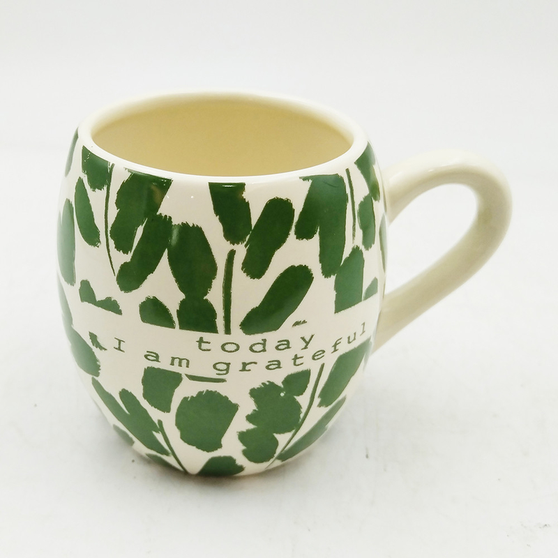 Disegno su misura Tazze di ceramica semplici e creative con maniglia Tazza d'acqua Latte Colazione Cereali Tazza