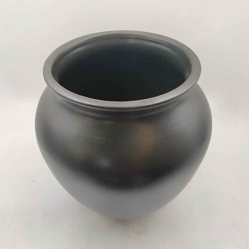 Vaso in ceramica per la decorazione domestica Vaso rustico decorativo per fiori Pampas erba Ornamento da tavolo Mantello soggiorno