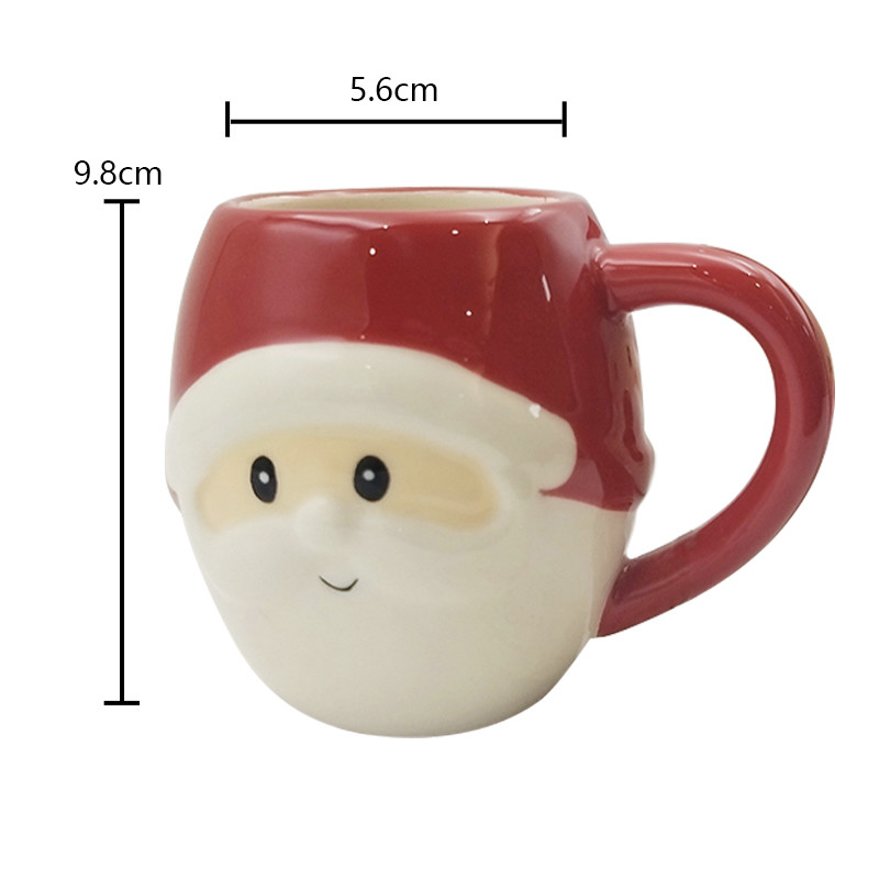 Cute animali ceramici personalizzati tazze faccia 3D dipinto a mano novità tazza di caffè per regalo casa ristorante