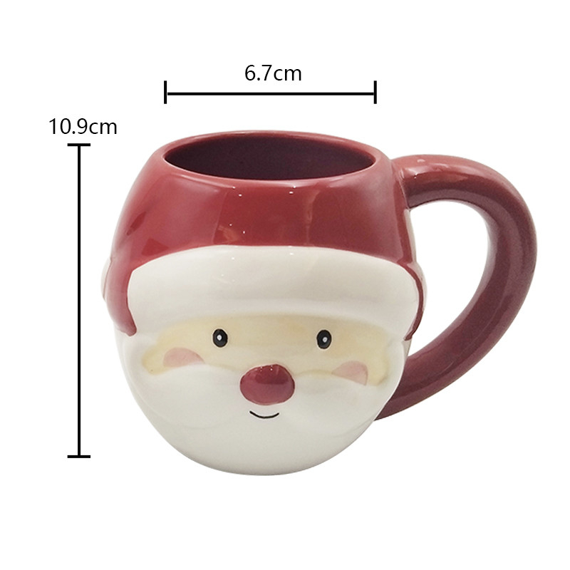 Cute animali ceramici personalizzati tazze faccia 3D dipinto a mano novità tazza di caffè per regalo casa ristorante