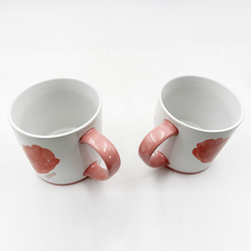 Giorno di San Valentino Cuore Dipinto Prodotti di Artigianato in Ceramica Tazza Coppia Regalo Per Casa E Caffè