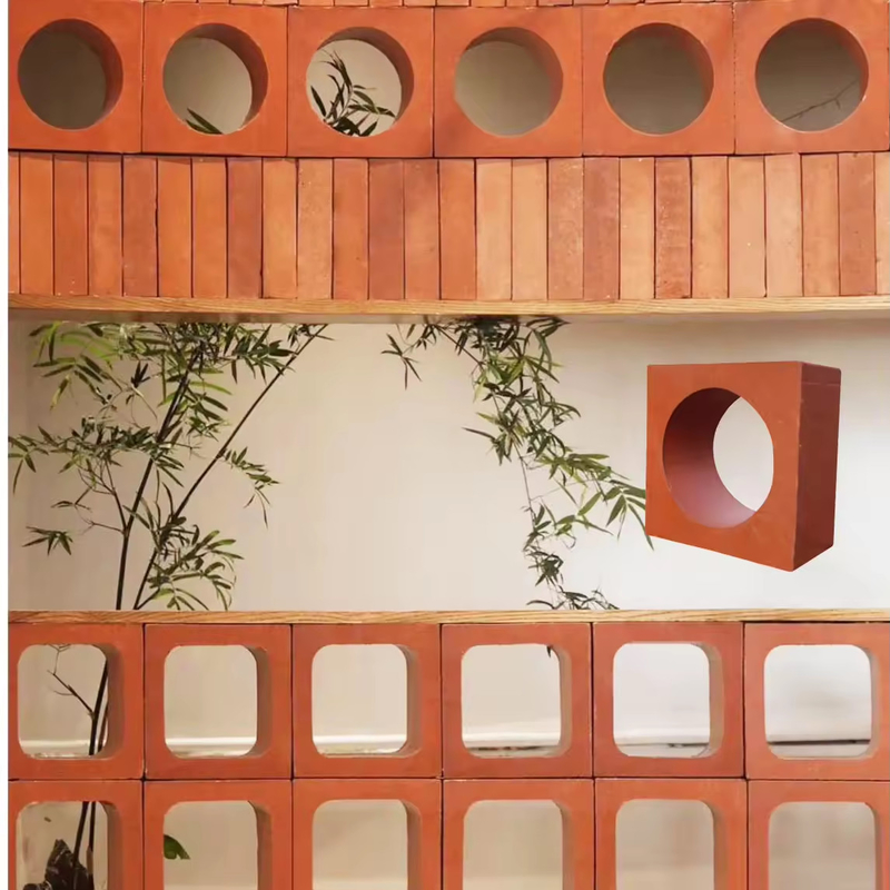 Instalazione senza sforzo e manutenzione minima Blocchi di brezza in terracotta per una progettazione facile