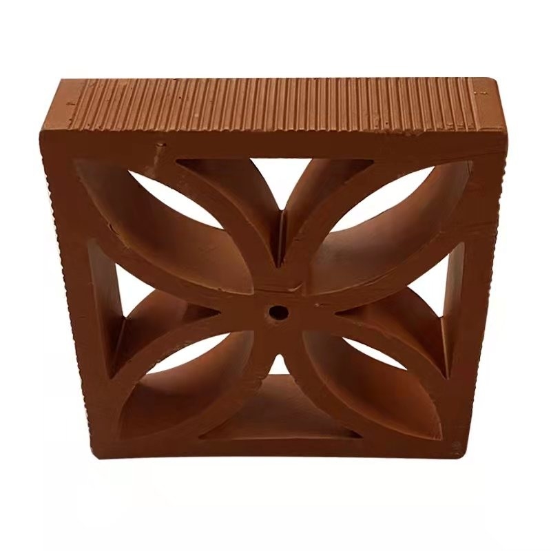 Schermi in terracotta Blocchi di brezza versatili per creare divisori decorativi Schermi e pareti