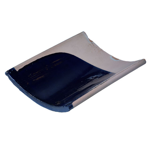 Piastrelle di tetto vetrate cinesi Blu lucido Alta durata per case tradizionali e moderne Materiale da costruzione