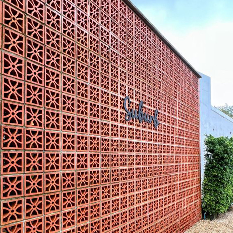 Esterno del cortile artistico Ultimo design di pareti moderne Artiglio vuoto Breeze Blocco di facciata Blocco
