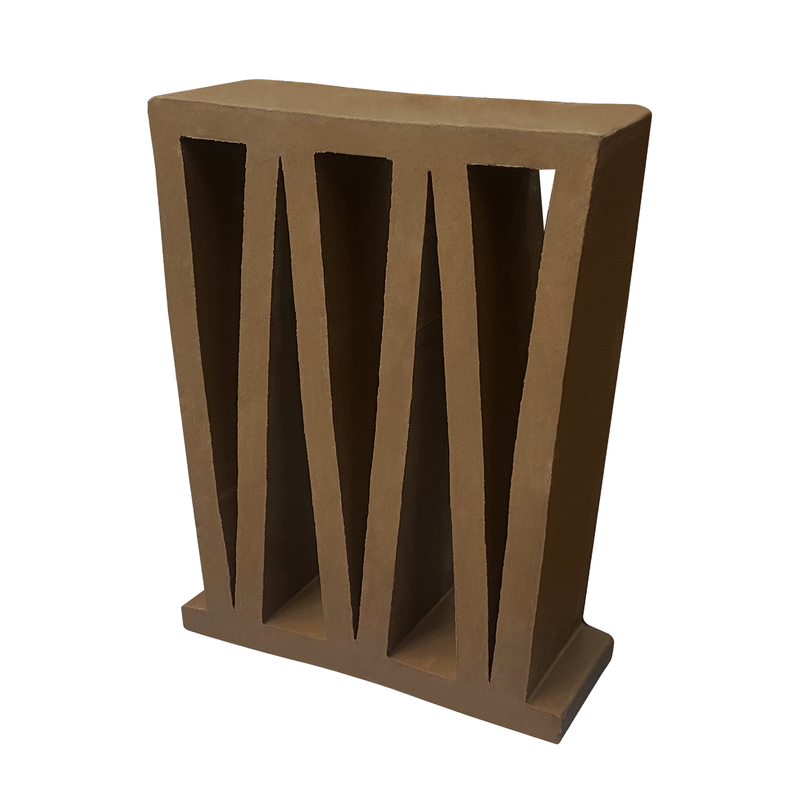 M Modello di stile romano Parete di costruzione Veneer Breeze Blocco di argilla mattoni di terracotta scavata Piastrelle di parete decorative
