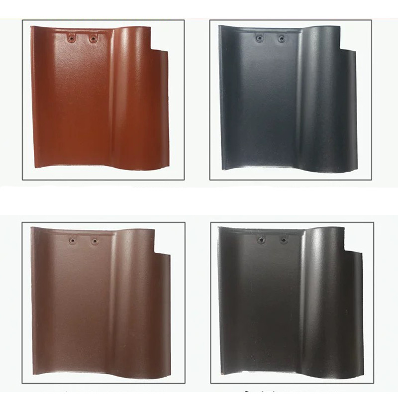 Telato in ceramica spagnola personalizzabile in forma di S, diversi colori Soluzione di copertura in argilla su misura per le vostre esigenze