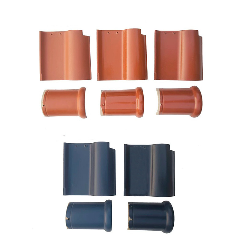 Piastrelle di tetto in ceramica spagnola Opzioni di colore vibrante 310*310mm Argia premium Disegno resistente alle intemperie Aggiungendo forza al tuo tetto
