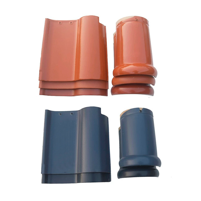 Classic S-Curve Spanish Roof Tile Argilla resistente alle intemperie Estetica tradizionale Durata per case e edifici
