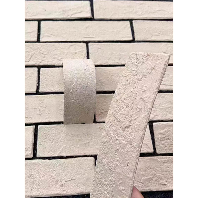 Travertino Look Flessibile MCM Pietra morbida Rivestimento di parete per la decorazione delle pareti esterne Piastrelle ceramiche flessibili durevoli