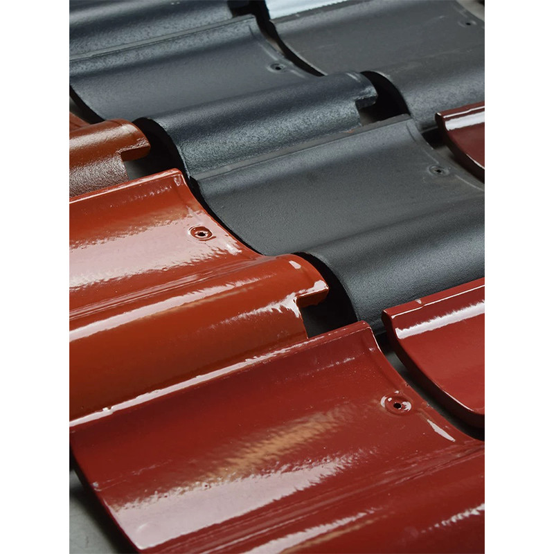 S Piastrelle Roof Accessori Roof Sarking Classic Piastrelle tradizionali cinesi Roof vendita vetrata & argilla opaca & ceramica vita