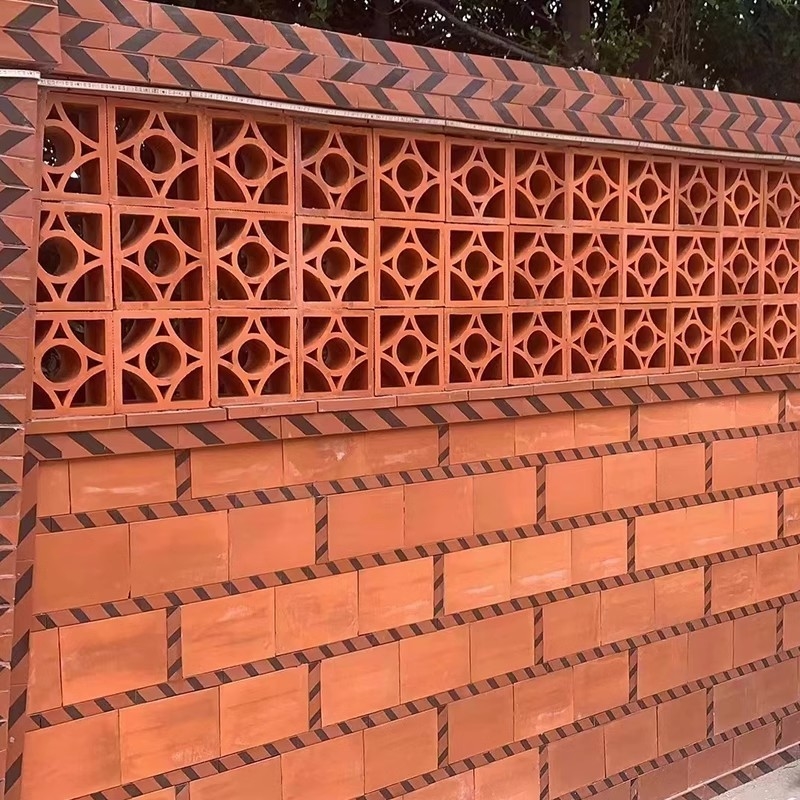 Moderno Breeze Block Decorative Window Terracotta Brick Screen Parete divisoria piastrella