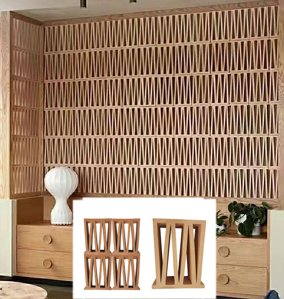 Matt Superficie Terracotta Breeze Blocks pannelli per M-forma mattoni di argilla gialla e piastrelle wind screen