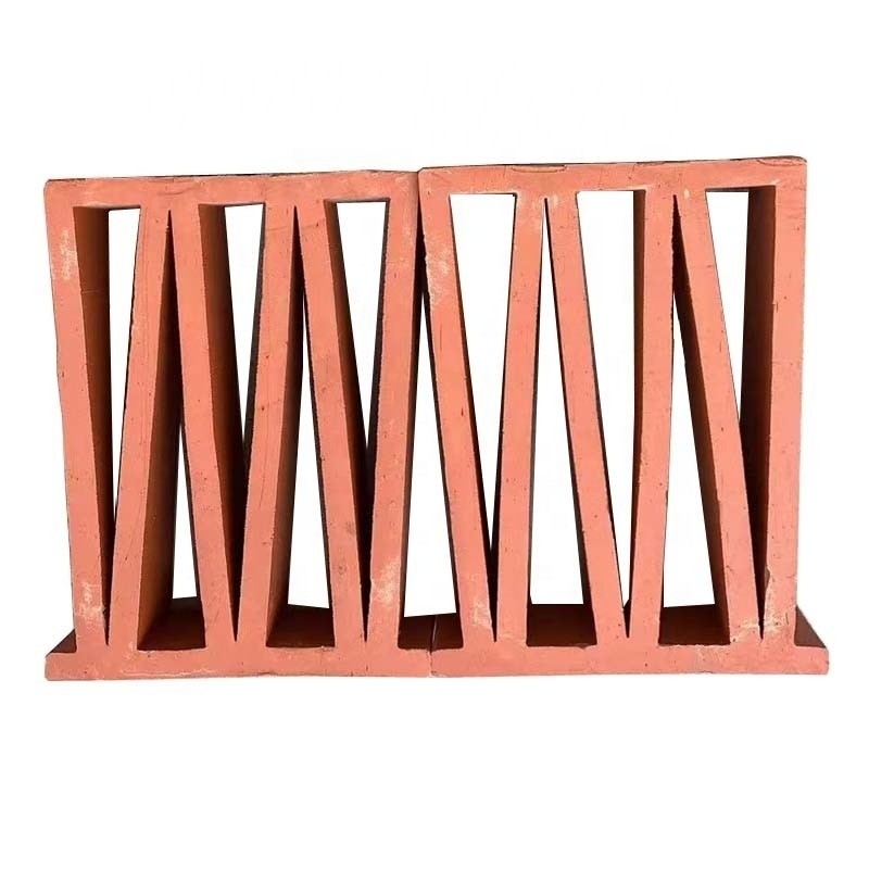 Matt Superficie Terracotta Breeze Blocks pannelli per M-forma mattoni di argilla gialla e piastrelle wind screen