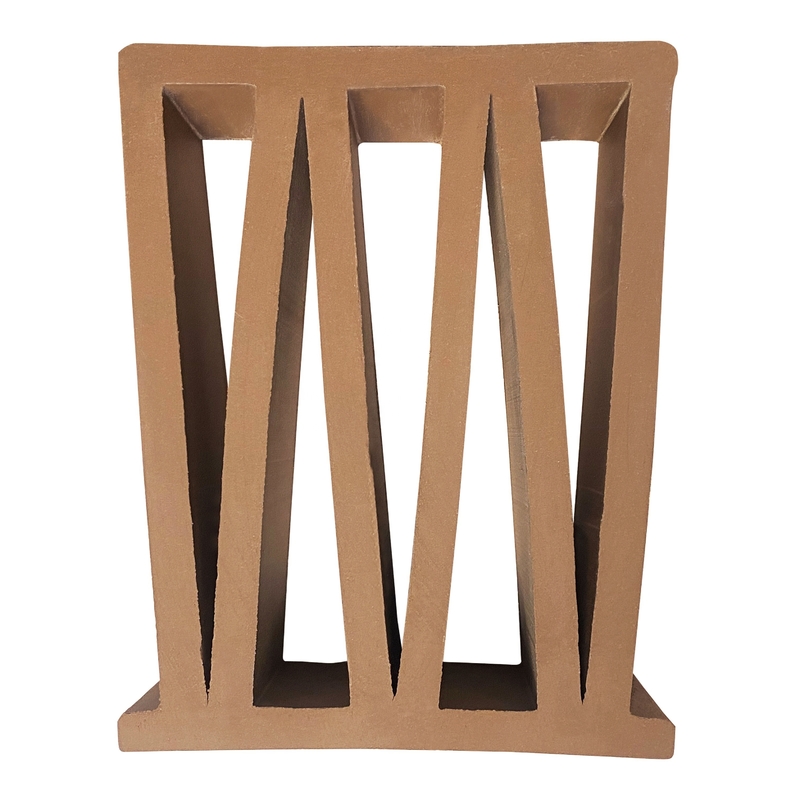 Matt Superficie Sinterizzata Tecnica Decorativa Blocchi di muro di mattoni per la ventilazione in caffè e ristorante cinese Interior Design