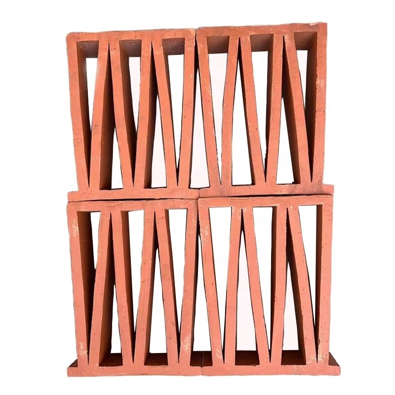 Matt Superficie Sinterizzata Tecnica Decorativa Blocchi di muro di mattoni per la ventilazione in caffè e ristorante cinese Interior Design