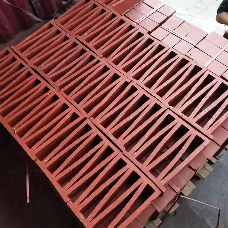 Matt Superficie Sinterizzata Tecnica Decorativa Blocchi di muro di mattoni per la ventilazione in caffè e ristorante cinese Interior Design