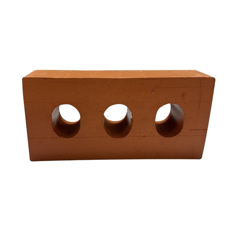 800 Centigradi Isolamento termico Casa di terracotta Costruire blocco Materiale decorativo rettangolo mattoni perforati cavi esterno