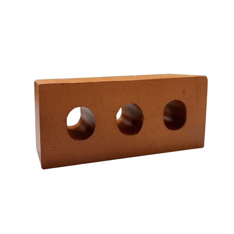 800 Centigradi Isolamento termico Casa di terracotta Costruire blocco Materiale decorativo rettangolo mattoni perforati cavi esterno