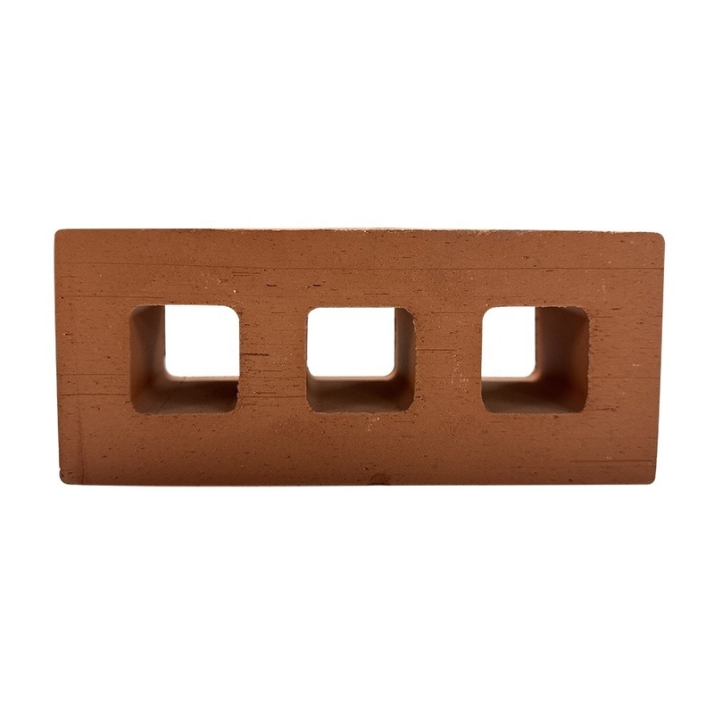 800 Centigradi Isolamento termico Casa di terracotta Costruire blocco Materiale decorativo rettangolo mattoni perforati cavi esterno