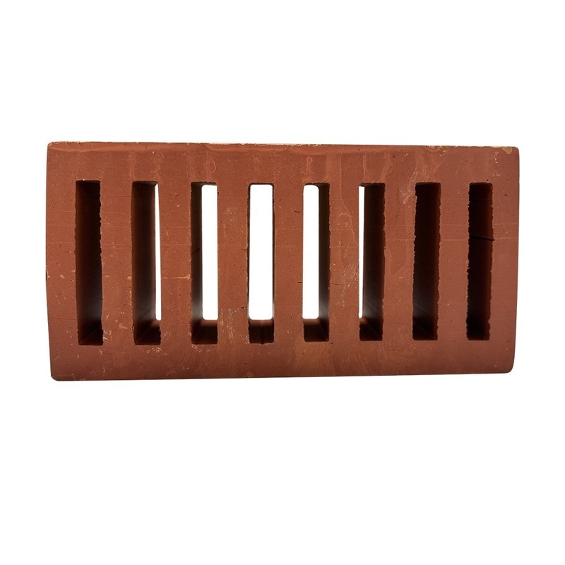 800 Centigradi Isolamento termico Casa di terracotta Costruire blocco Materiale decorativo rettangolo mattoni perforati cavi esterno