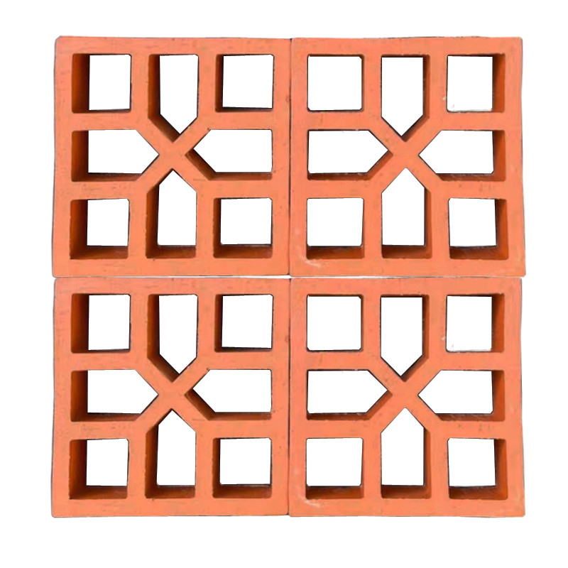 250*250*70mm Dimensioni comuni Decorative Brick Wall Breeze Block Concreto con 7% di assorbimento