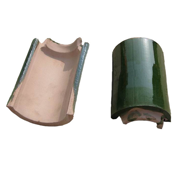 Piastrelle in verde scuro in stile asiatico perfetto per antichi materiali da costruzione in edifici da giardino