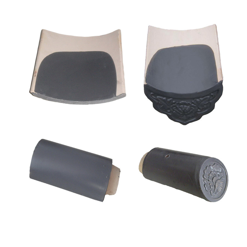 Un metro quadrato quantità 80 pcs stile tradizionale cinese grigio Matte Finish argilla piastrelle di tetto duraturo per la casa dei tuoi sogni
