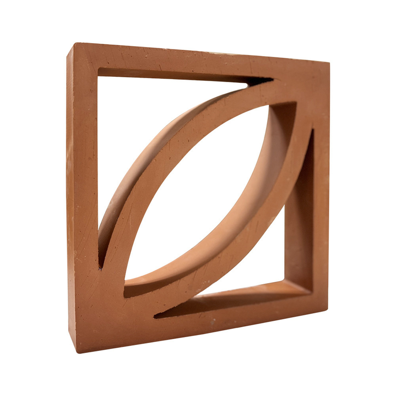 Nuovo design Terracotta mattoni mattoni cavi piastrelle decorative di ceramica per la parete per Ourdoor edificio