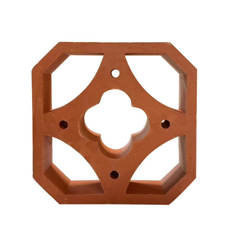 Piastrelle in argilla terracotta ad alta temperatura per finestre per blocchi di ventilazione decorativi per pareti interne ed esterne