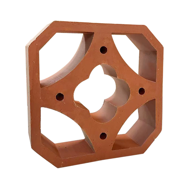 Piastrelle in argilla terracotta ad alta temperatura per finestre per blocchi di ventilazione decorativi per pareti interne ed esterne