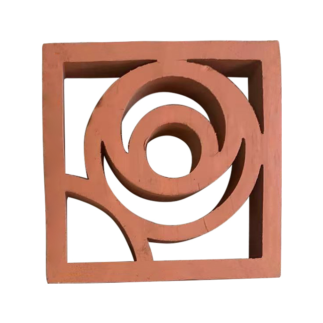 Nuovi design piastrelle da esterno per muri, decorative, in terracotta, blocchi forati