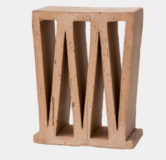 Nuovi stampi di blocchi di vento in terracotta mattoni perforati marroni piastrelle decorative vuote