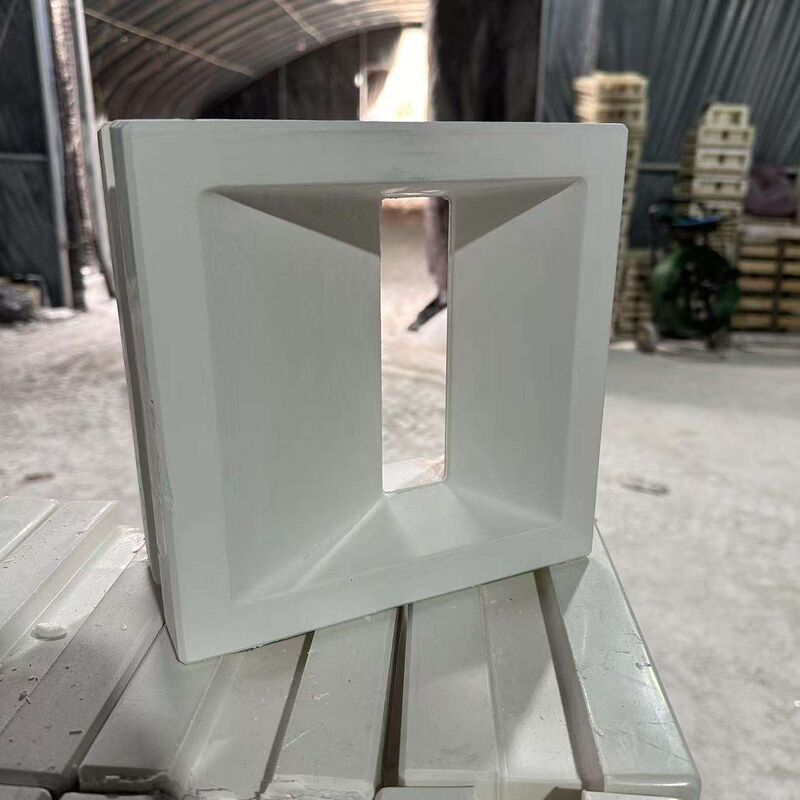 Moderno modello geometrico schermo di cemento blocco muro divisorio blocco di cemento facciata architettonica privacy muro