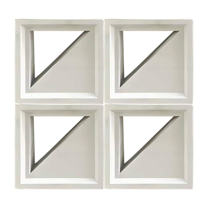 Blocco di schermo di calcestruzzo completamente personalizzabile Disegno su misura per architetti