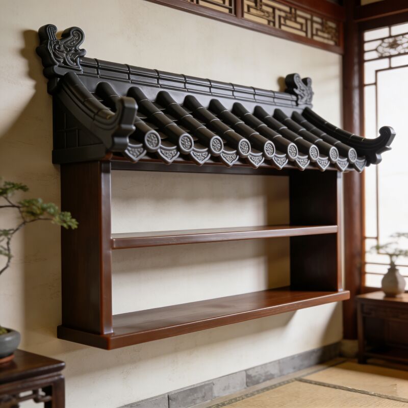 Piastrelle di plastica sintetica leggera Recinzione muraria Prezzo economico Tetti artificiali di casa tradizionale cinese PP antico