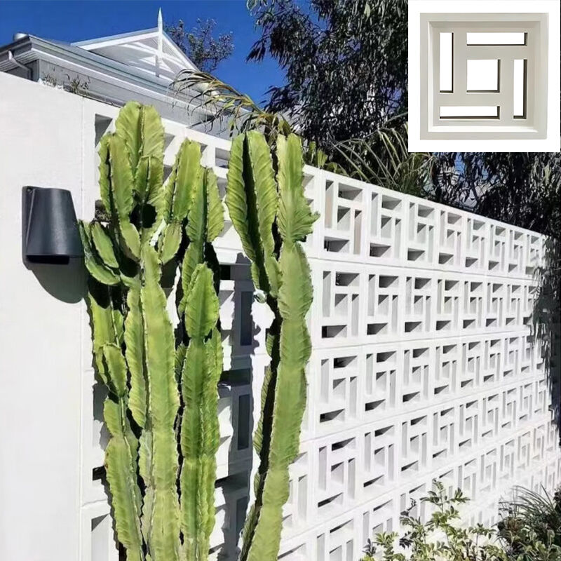 Moderni blocchi di cemento brice Piastrelle di parete esterne Molte forme e dimensioni Blocchi di cemento da costruzione